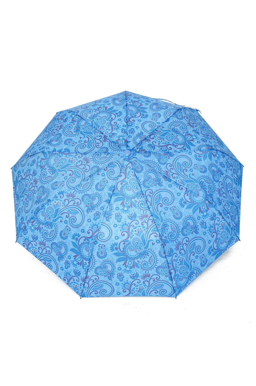 Зонт полуавтомат голубого цвета 160749