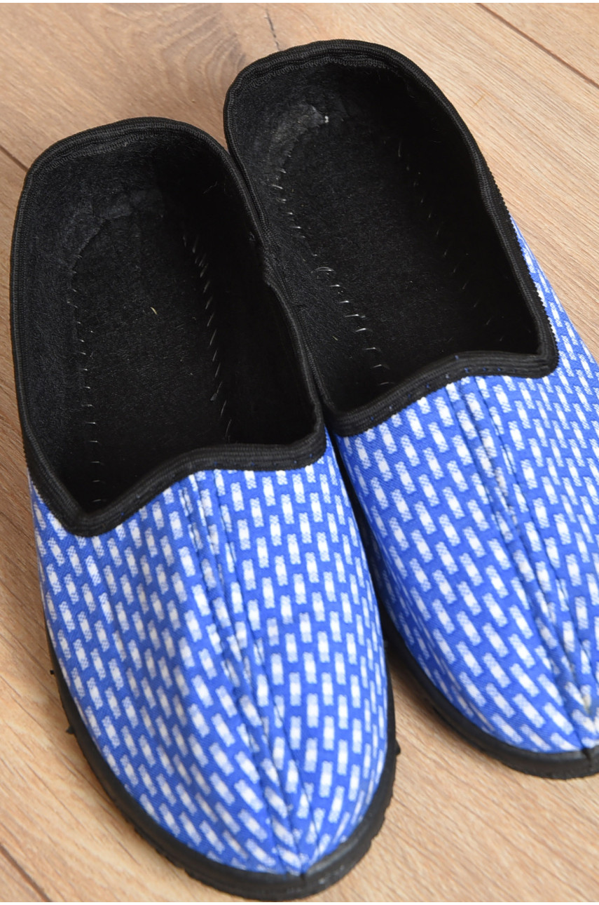 Капці жіночі синього кольору 03 161613