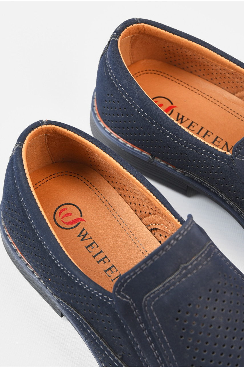 Туфлі чоловічі темно-синього кольору 539-2 162019