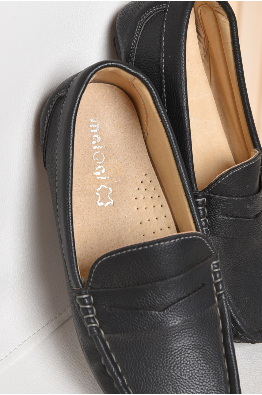 Туфли детские для мальчика черного цвета 229 162859