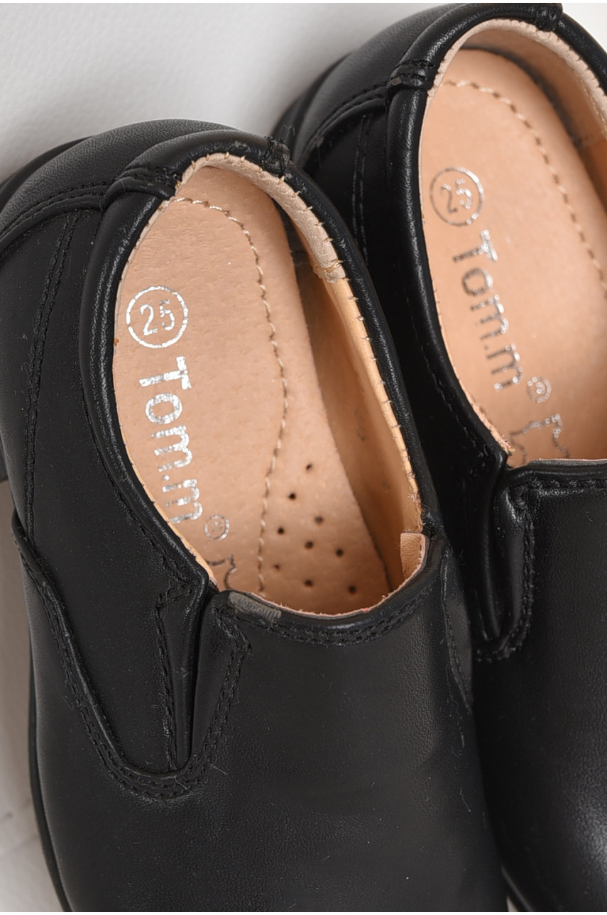 Туфли детские для мальчика черного цвета 162871