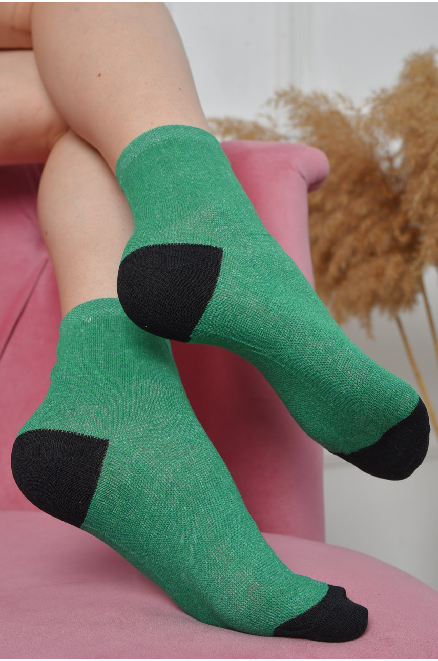 Шкарпетки жіночі зеленого кольору  розмір 38-41 162957