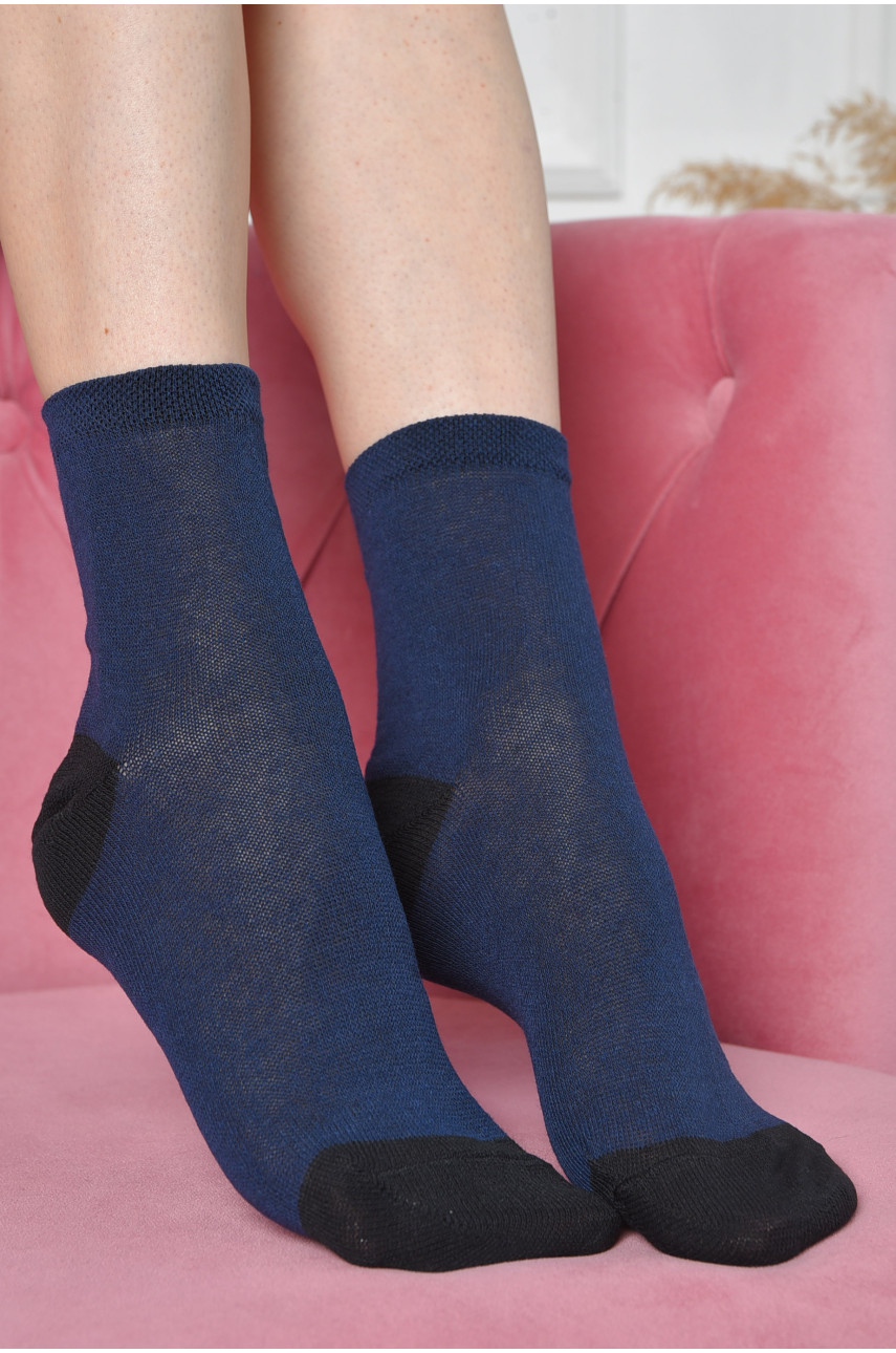 Шкарпетки жіночі темно-синього кольору  розмір 38-41 162961