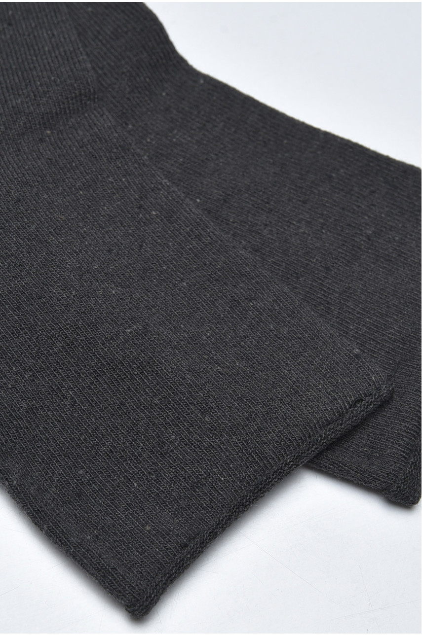 Шкарпетки чоловічі темно-сірого кольору розмір 42-45 163056