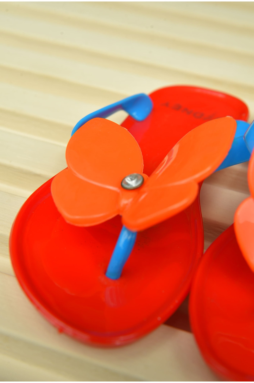 В'єтнамки дитячі дівчинка червоного кольору 163109