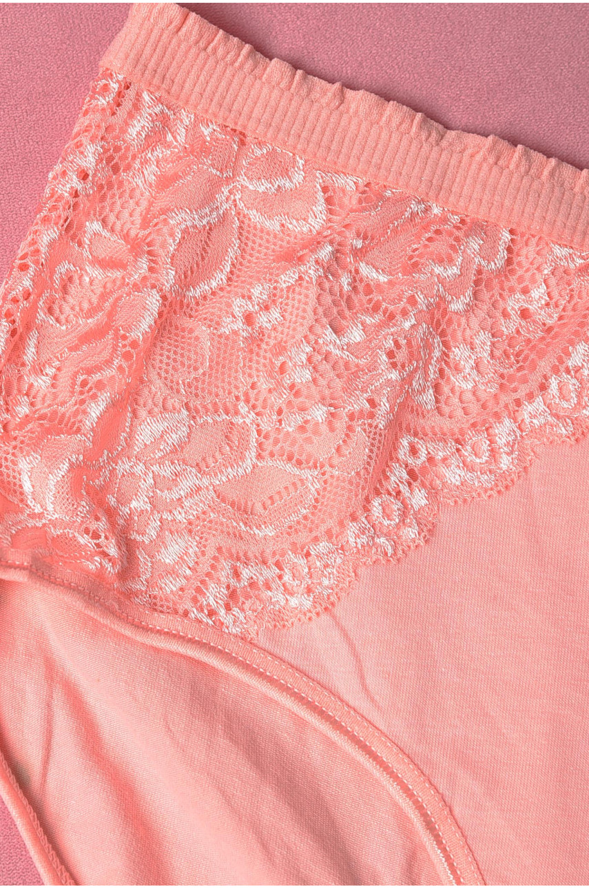 Труси жіночі напівбатальні рожевого кольору 8192 163395 Труси жіночі напівбатальні рожевого кольору 8192 163395