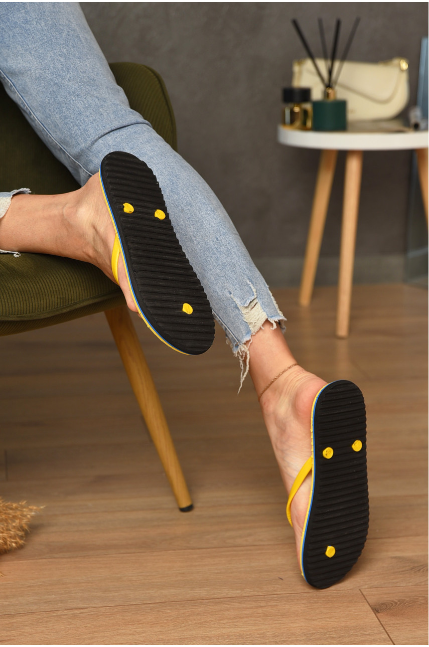 Вьетнамки женские пена желтого цвета 1091-1 164084