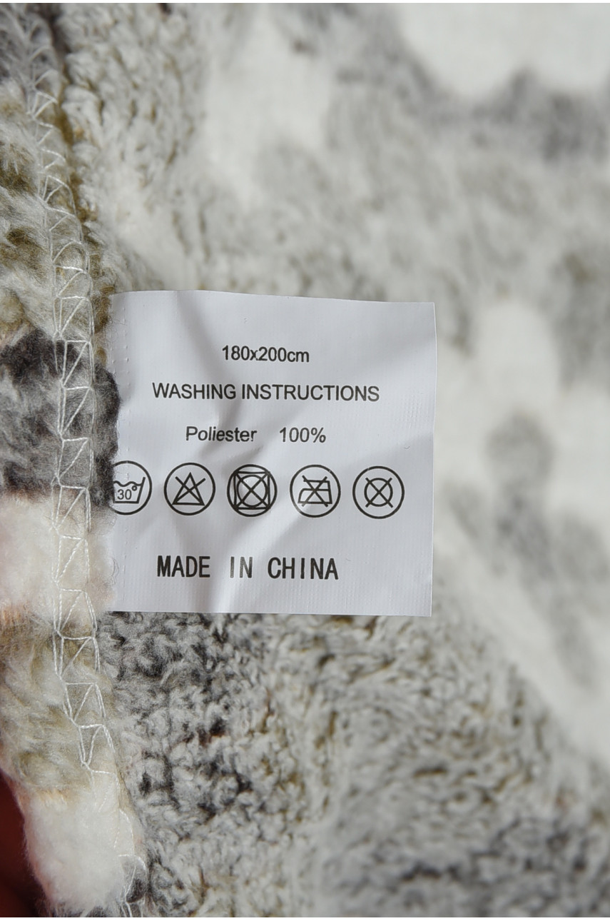 Плед с цветочным принтом размер 180*200 164112