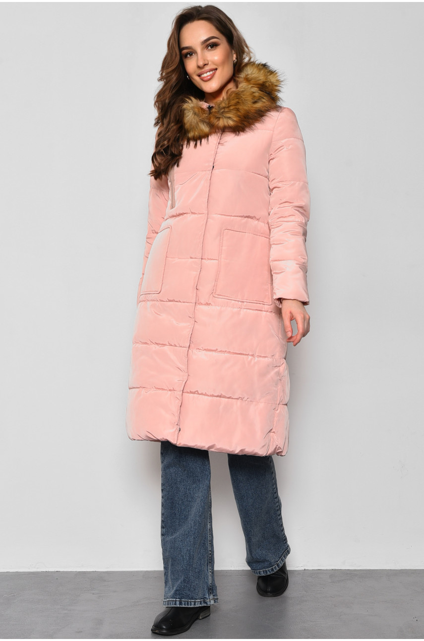 Куртка женская розового цвета 8510 165331