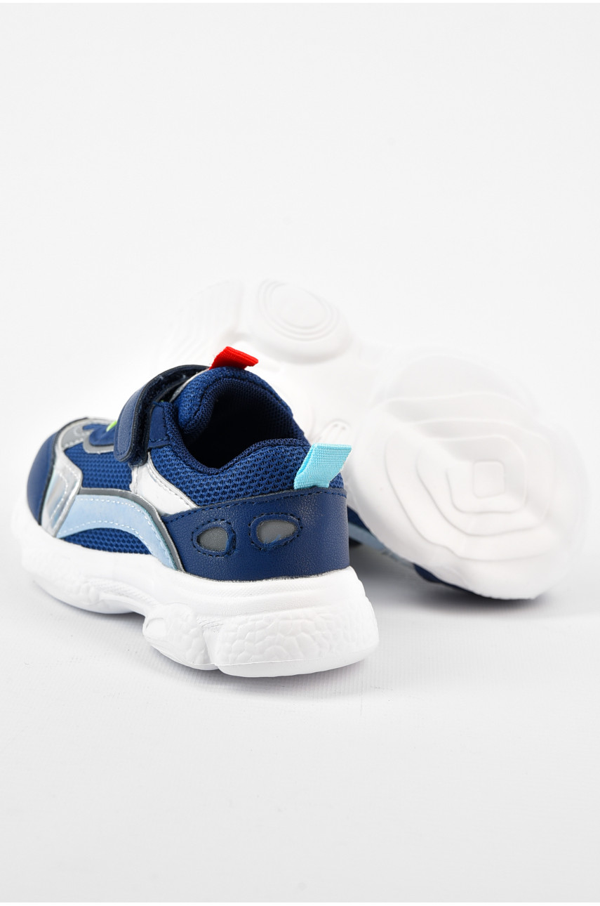 Кросівки дитячі для хлопчика демісезонні темно-синього кольору 118-1 165408 Кросівки дитячі для хлопчика демісезонні темно-синього кольору 118-1 165408