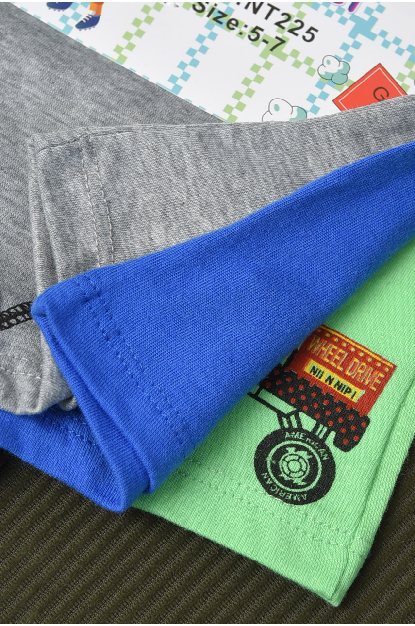 Комплект боксерів дитячих для хлопчика 3 шт NT225 165634 Комплект боксерів дитячих для хлопчика 3 шт NT225 165634