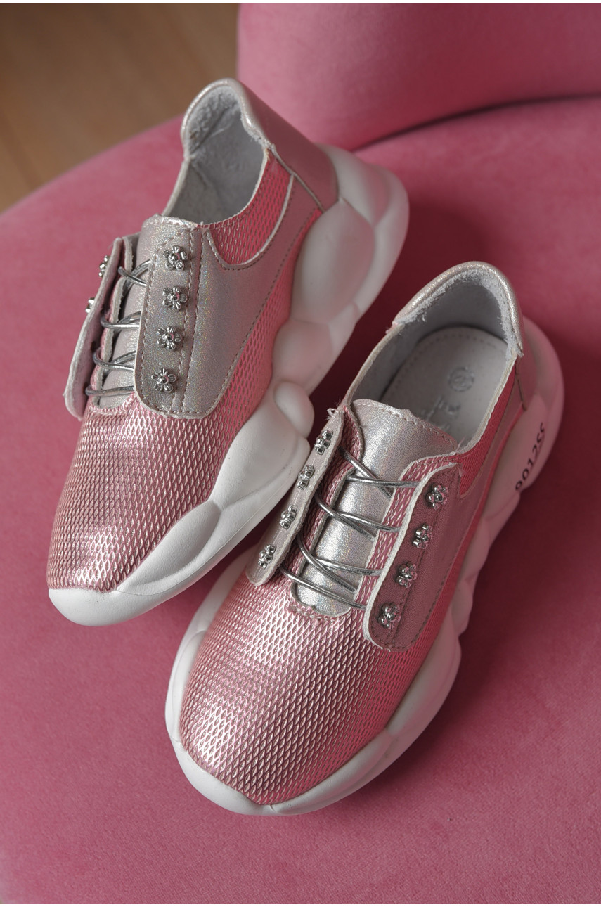 Кроссовки детские для девочки демисезонные розового цвета HL2012-3 166108