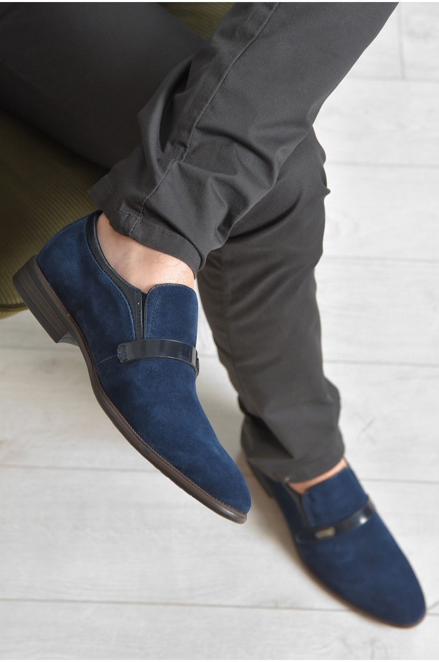 Туфлі чоловічі синього кольору FB100-5 166235