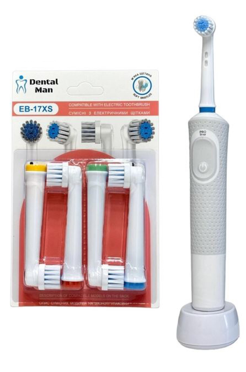 Сменные насадки для щетки Oral-b EB17-XS 4 шт 166373 Сменные насадки для щетки Oral-b EB17-XS 4 шт 166373