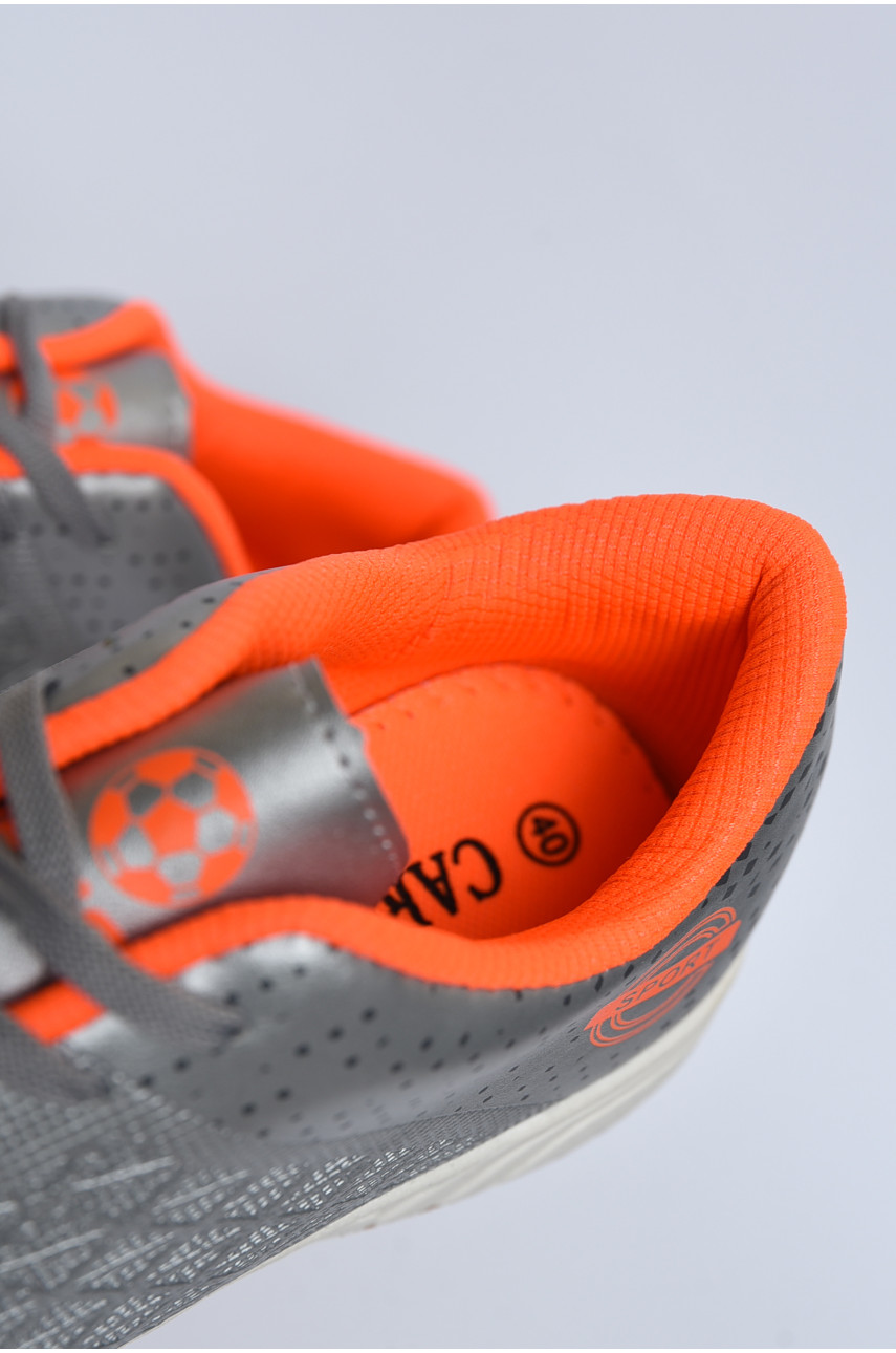 Бутсы подростковые для мальчика серого цвета XLS-5075Р 166709