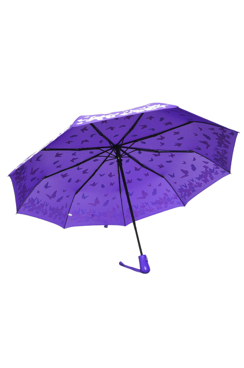 Зонт автомат фиолетового цвета 1989 168325