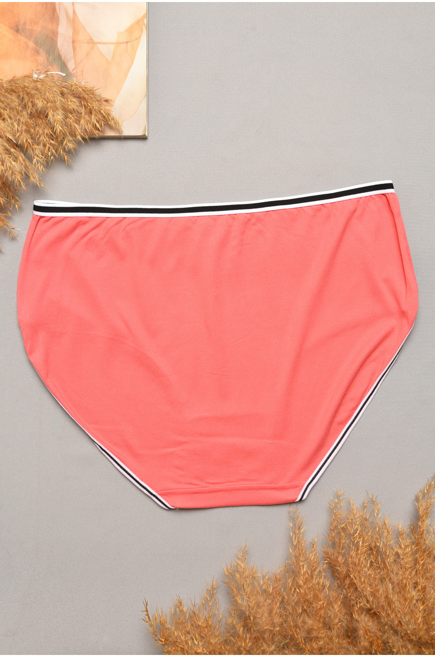 Труси жіночі батальні красного кольору 3190 169117