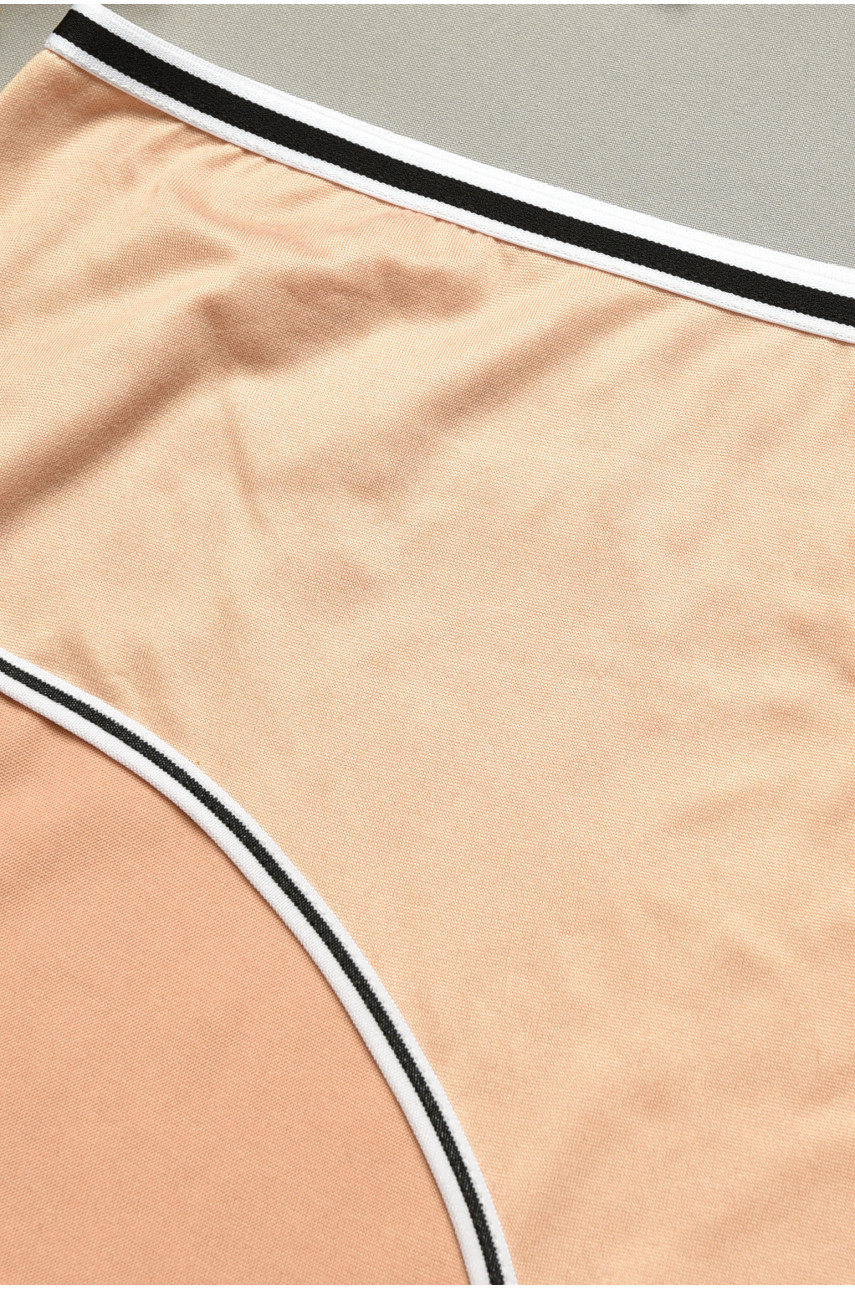 Трусы женские батальные бежевого цвета 3190 169121