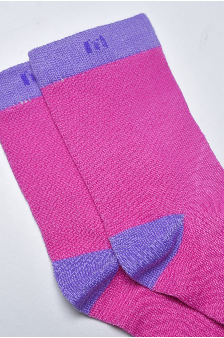 Носки подростковые для девочки розового цвета С51 169720