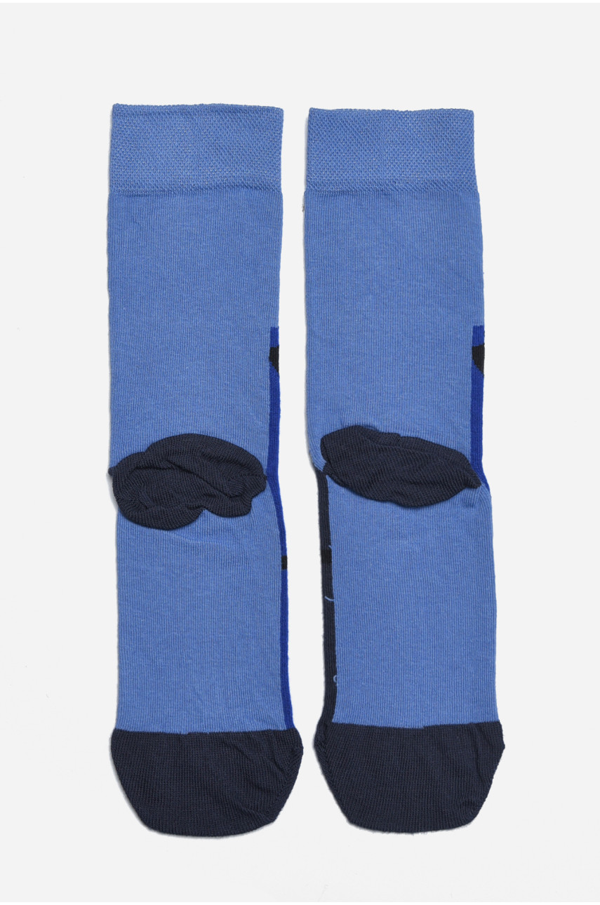 Шкарпетки підліткові для хлопчика темно-синього кольору розмір 35-38 170154