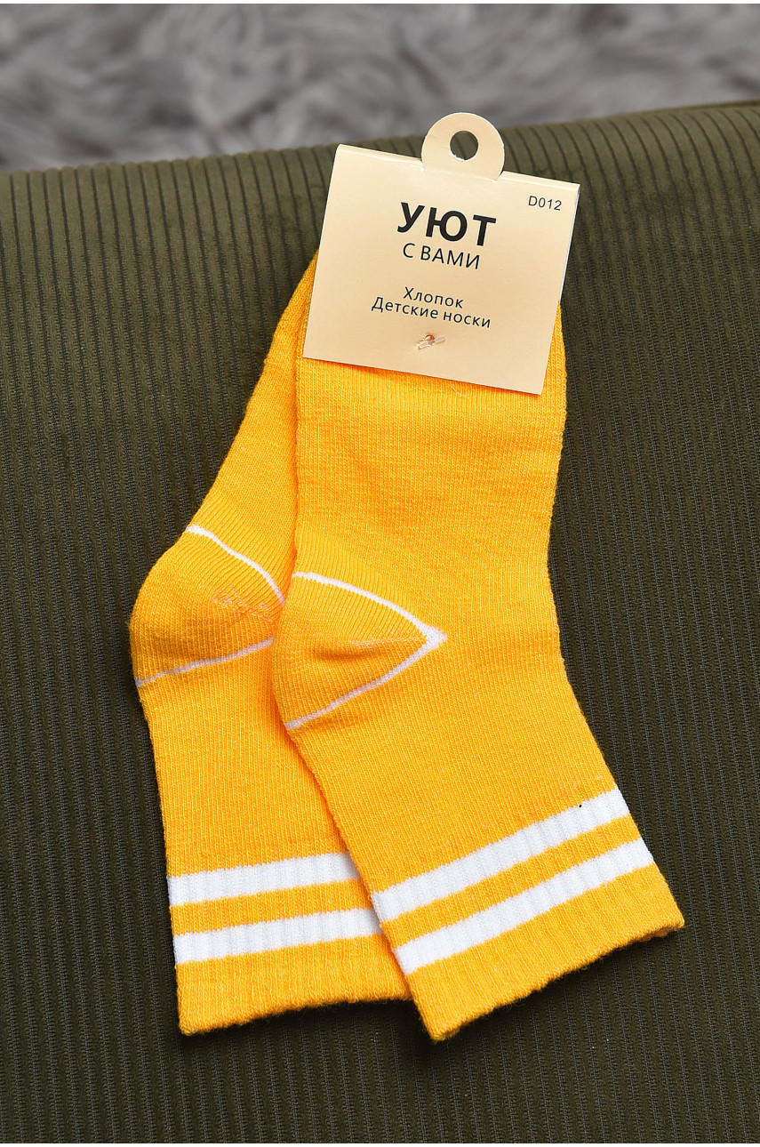 Шкарпетки дитячі жовтого кольору 012-7 170368