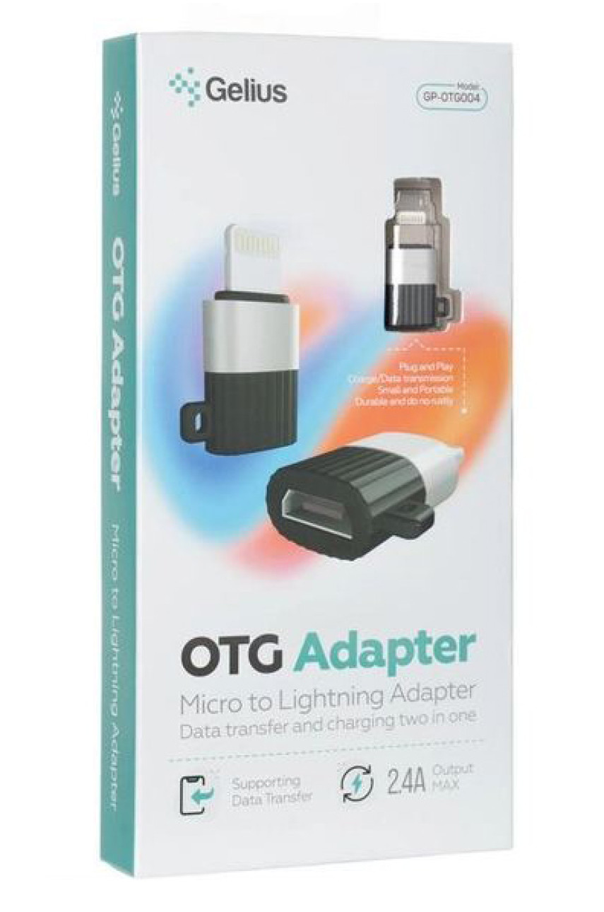 Переходник Gelius OTG Adapter Type-C to Lighting GP-OTG006 170424