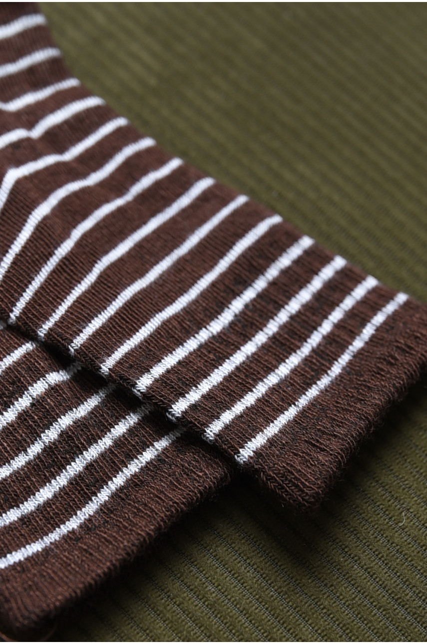 Шкарпетки дитячі коричневого кольору 012-5 170437