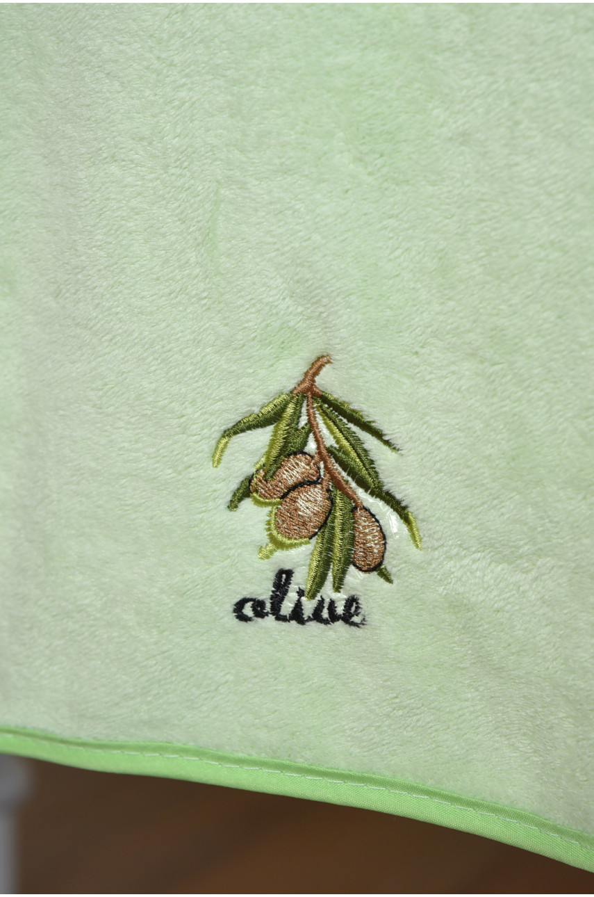 Рушник кухонний мікрофібра салатового кольору 113620 170449