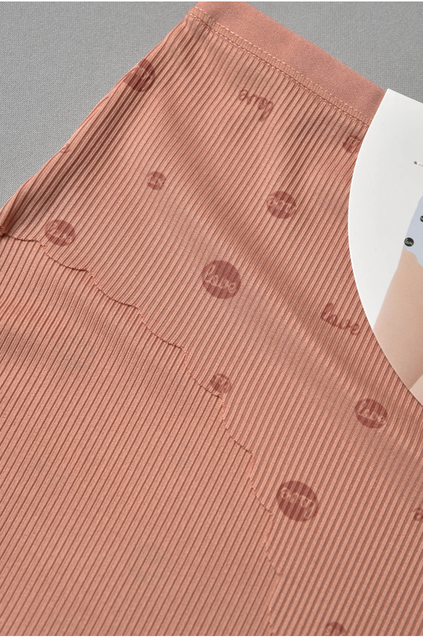 Труси жіночі напівбатальні теракотового кольору Х3806 171972