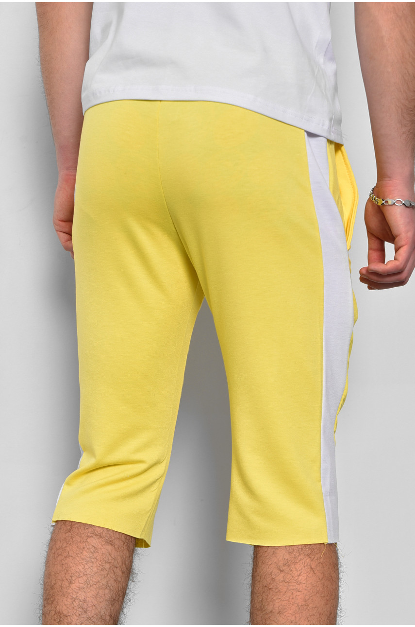 Шорты мужские желтого цвета 7022 172001