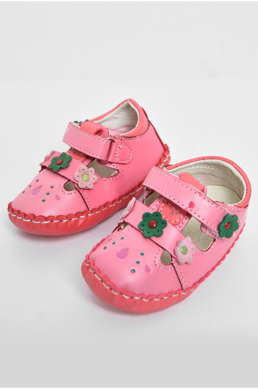 Туфлі дитячі для дівчинки рожевого кольору Уцінка 172562