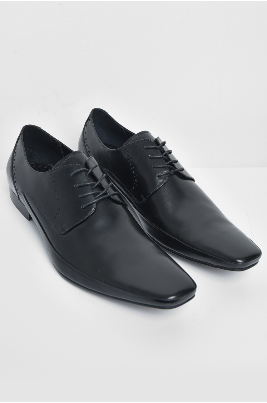 Туфлі чоловічі чорного кольору 172636
