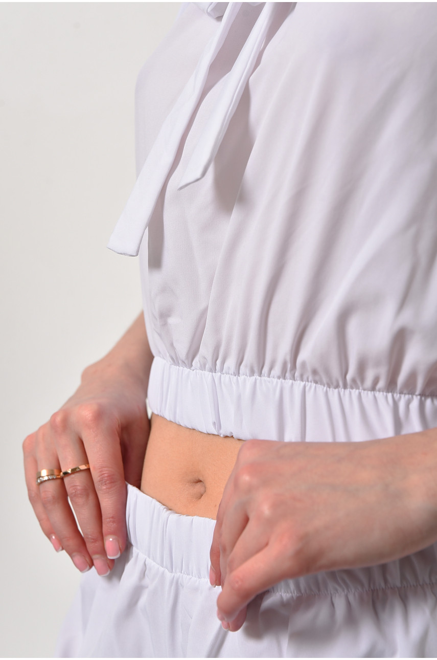 Костюм женский белого цвета 864 172785 Костюм женский белого цвета 864 172785