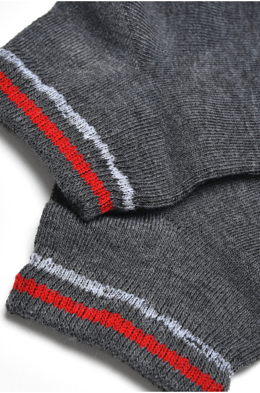 Шкарпетки чоловічі спортивні темно-сірого кольору розмір 41-45 243 172817