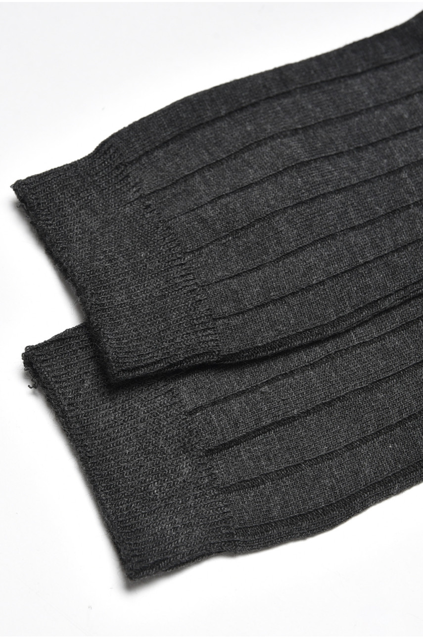 Шкарпетки чоловічі демісезонні темно-сірого кольору розмір 41-47 F515 172869