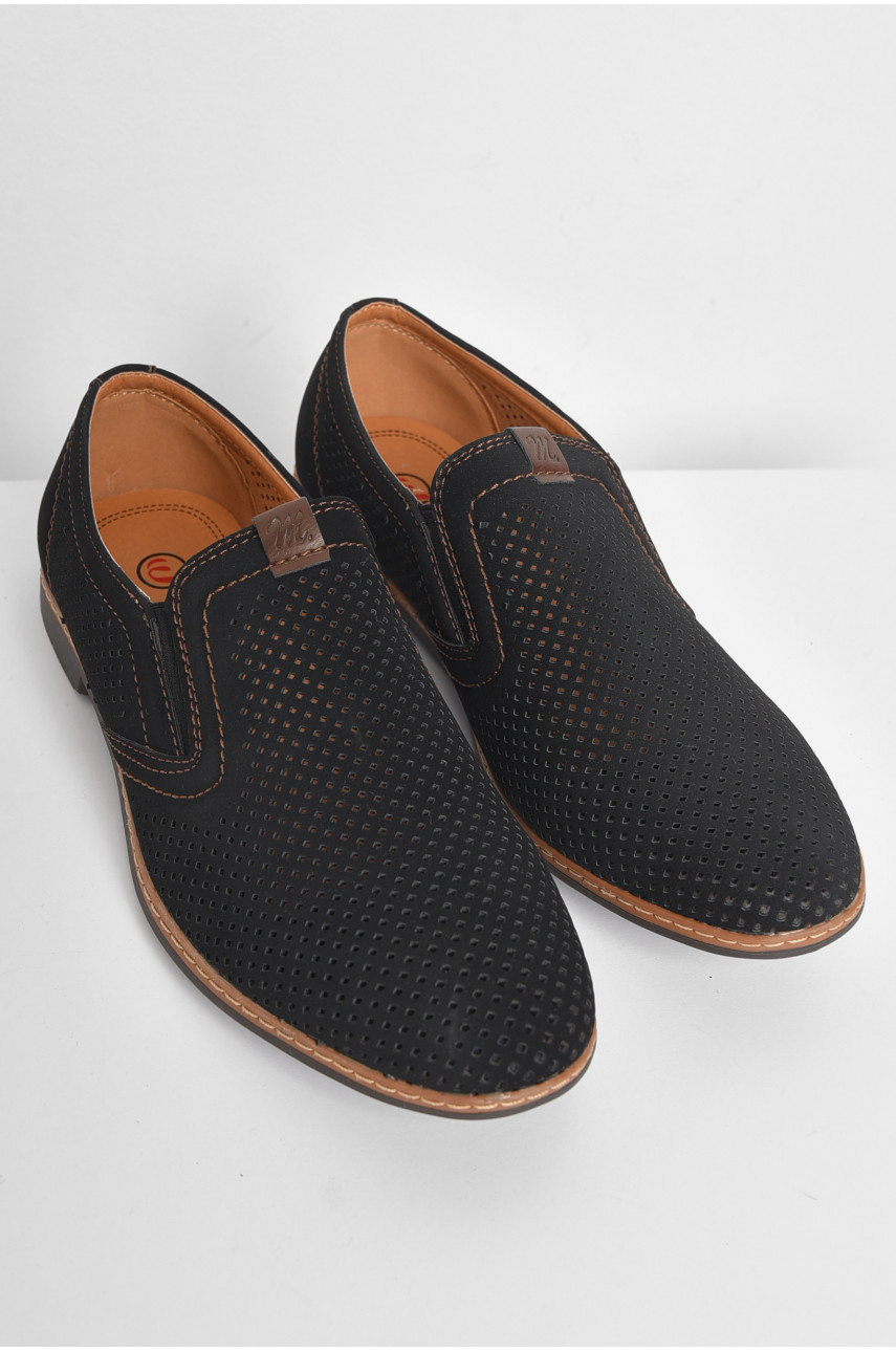Туфли мужские черного цвета 613-1 172895