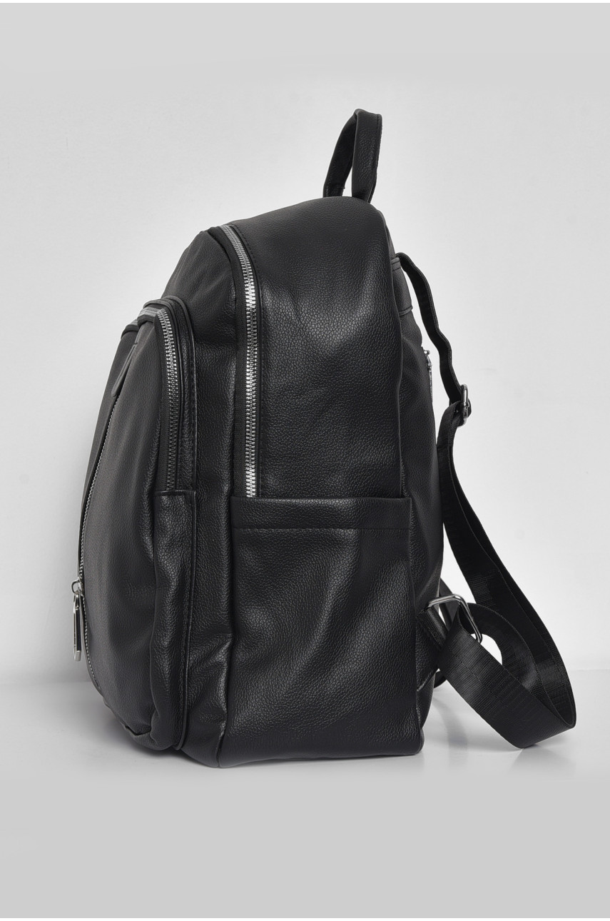 Жіночий рюкзак з екошкіри чорного кольору 524 173466