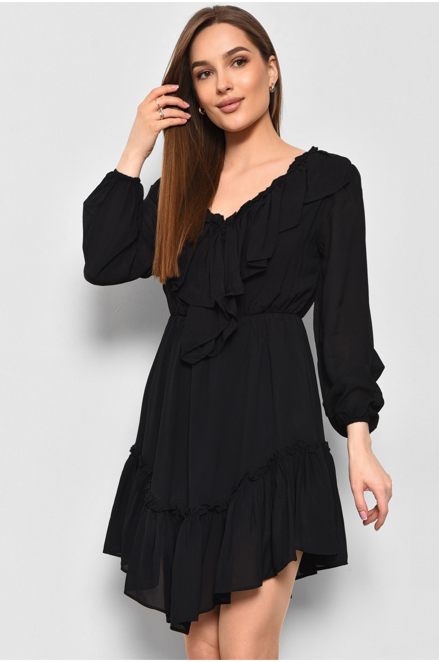 Платье женское черного цвета 173599