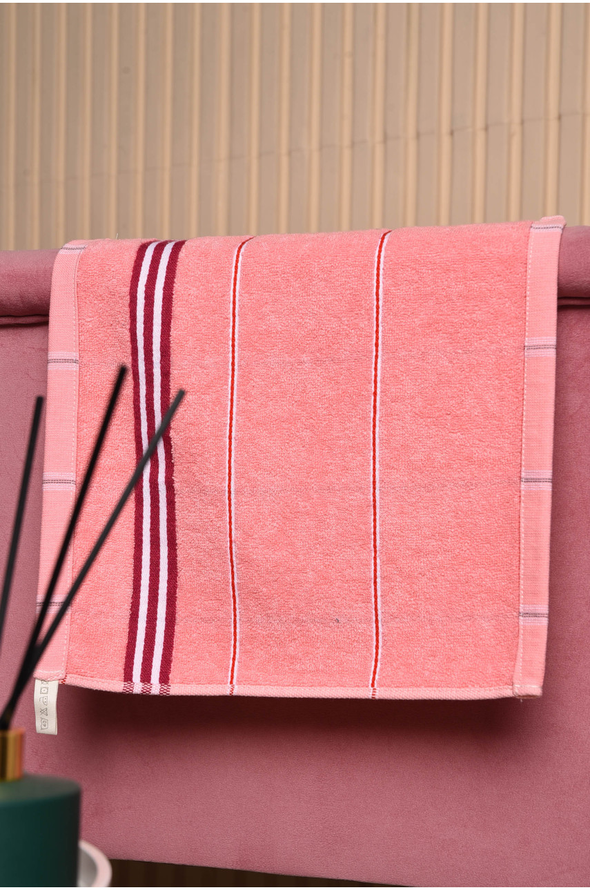 Серветка кухонна махрова рожевого кольору 113799 173634