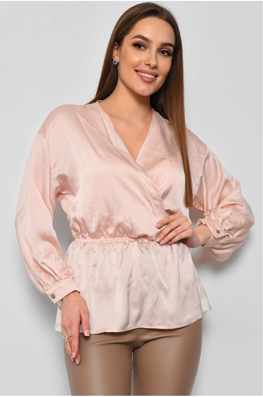 Блуза женская розового цвета 173788