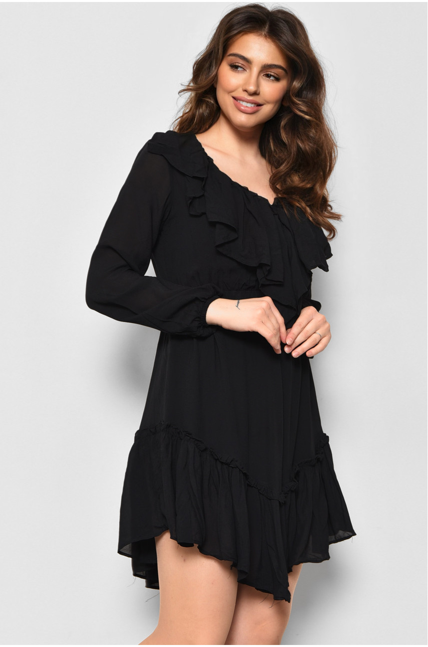 Платье женское черного цвета 173863