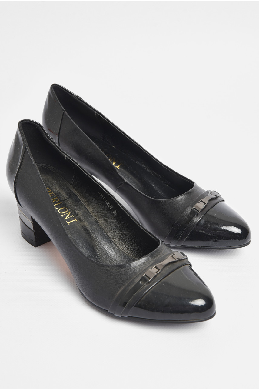 Туфли женские черного цвета 173875