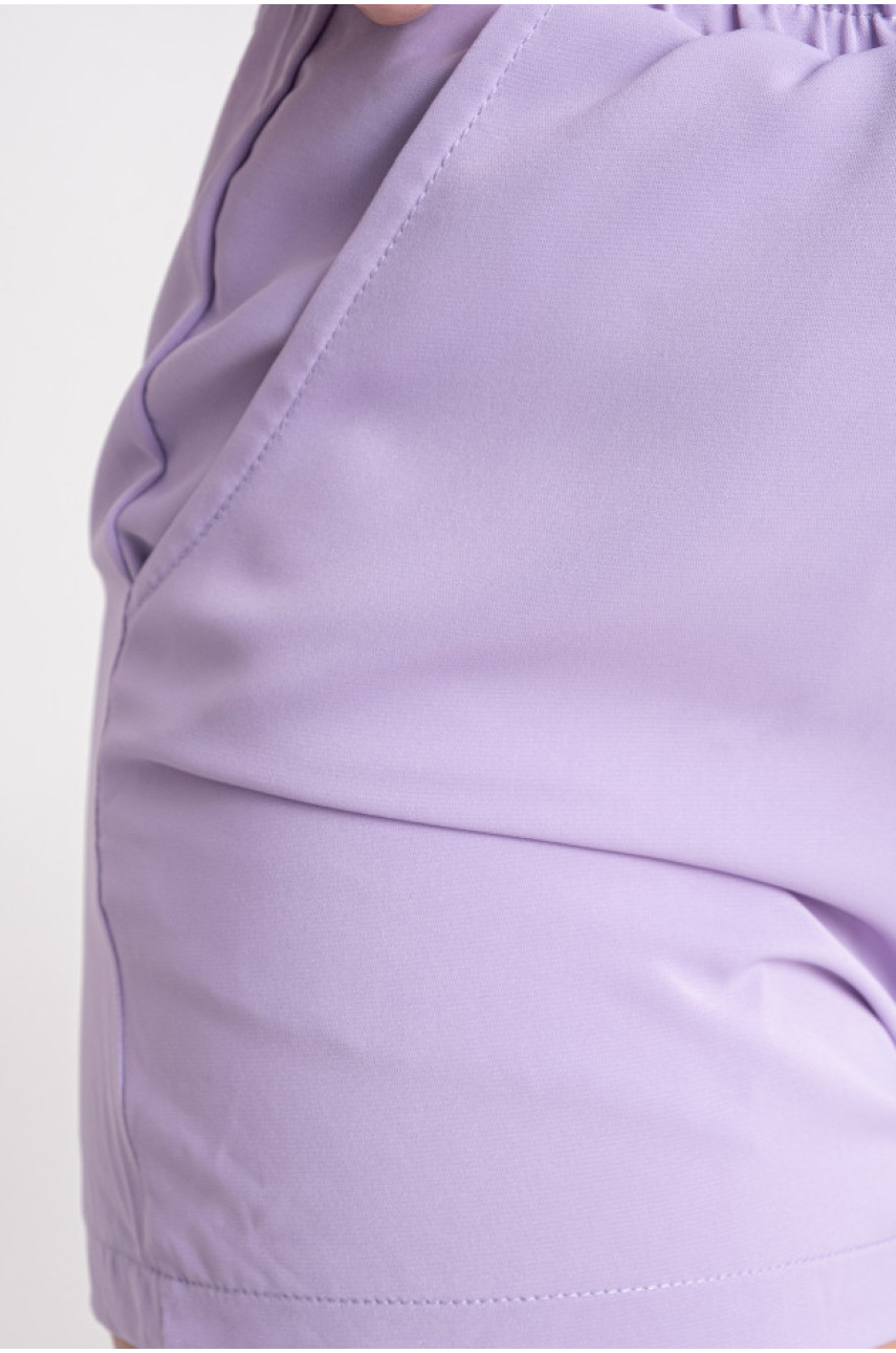 Шорти жіночі фіолетового кольору 173950