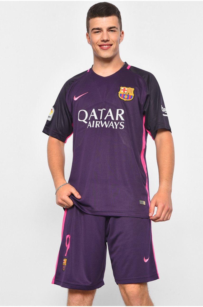 Футбольна форма чоловіча фіолетового кольору 174055