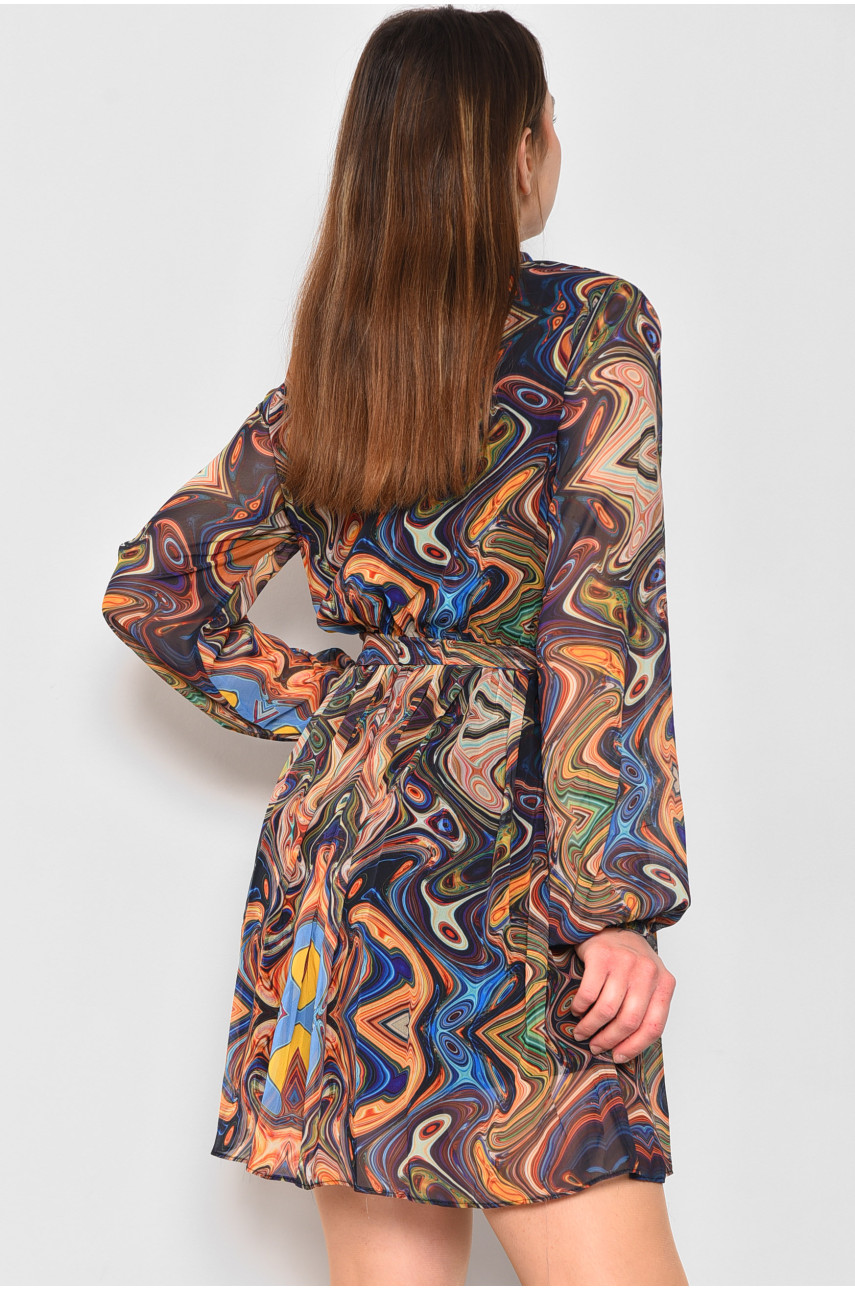 Сукня жіноча шифонова чорного кольору 4011 174136 Сукня жіноча шифонова чорного кольору 4011 174136