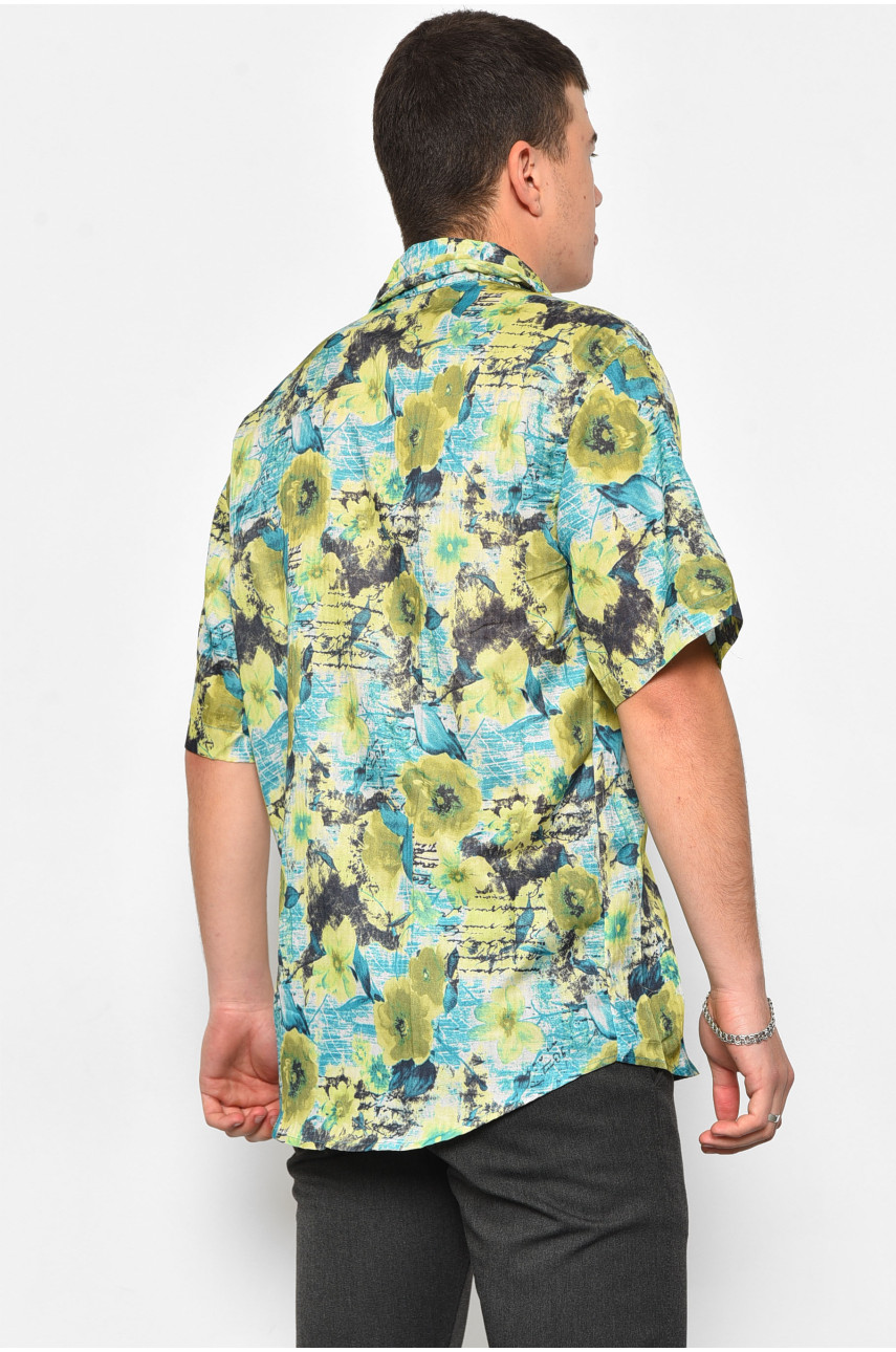 Рубашка мужская сиреневого цвета 10008 174930