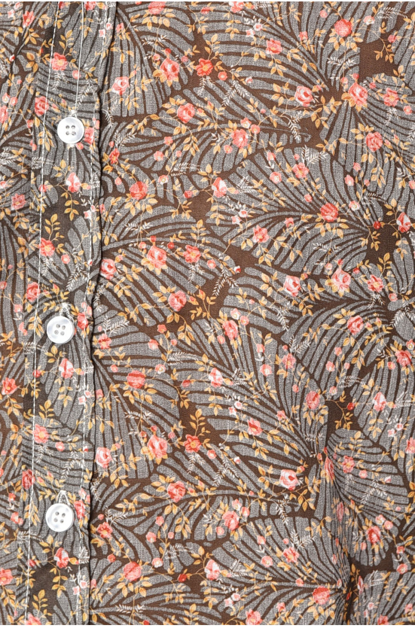 Рубашка мужская серого цвета 174937