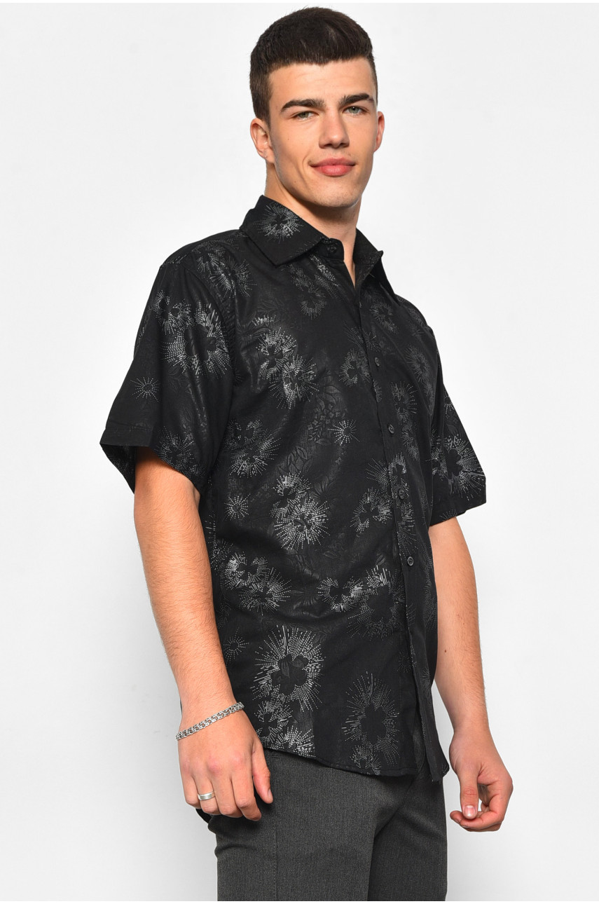 Рубашка мужская черного цвета 2162 174956