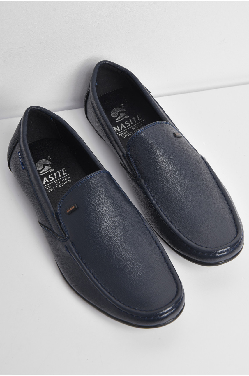 Туфли мужские темно-синего цвета D81-2D 175153