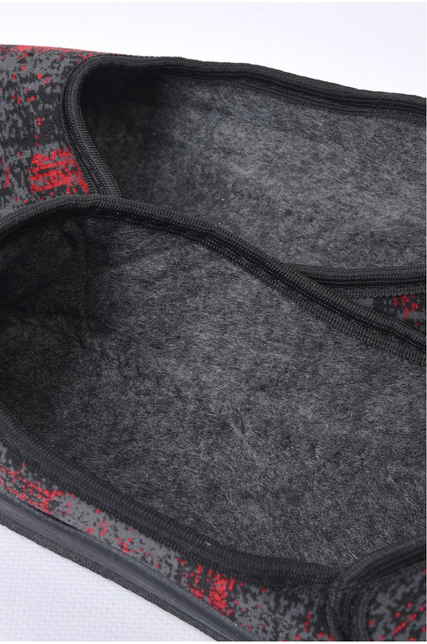 Тапочки женские серого цвета Т-110 175229